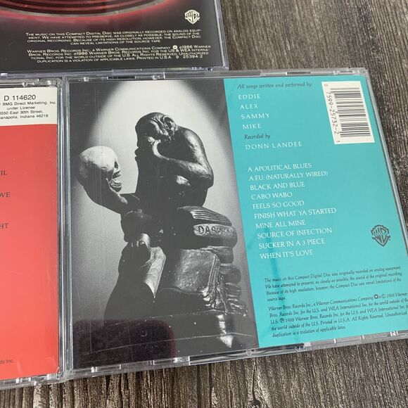 Van Halen Lot of 3 CDs 5150 OU812 For Unlawful Self Titled S/T Rock Music - Picture 5 of 5